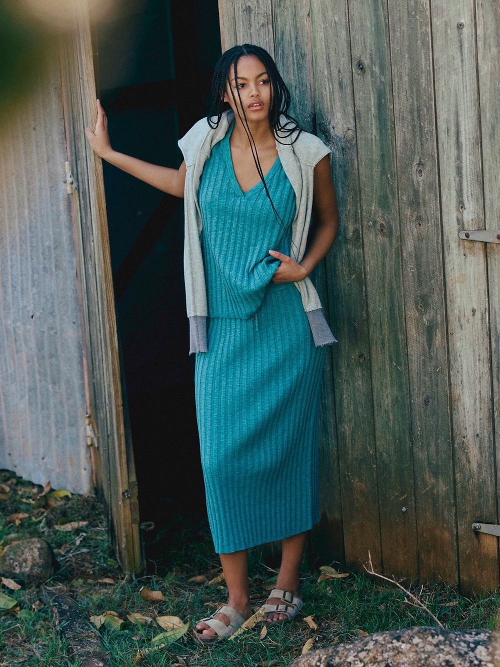 Free People- Veda Sweater Set
